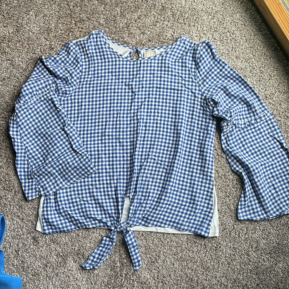 Checkered Top - image 1